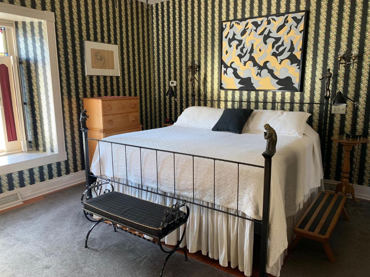 Abe'S Spring Street Guest House Galena Buitenkant foto