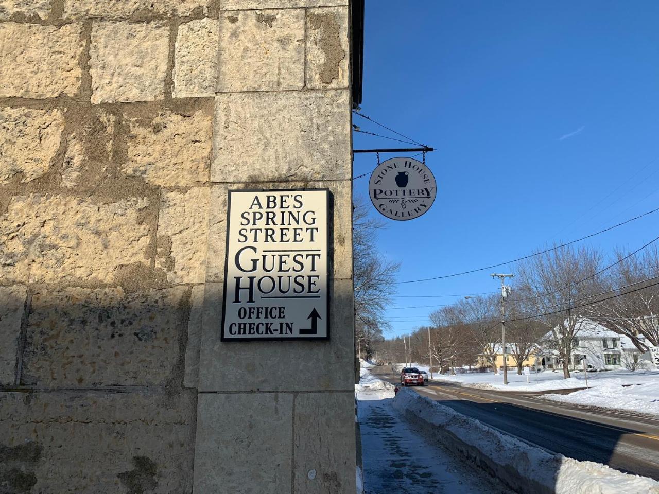 Abe'S Spring Street Guest House Galena Buitenkant foto